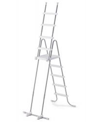 Бассейн каркасный прямоугольный (549х274x132см)+ пес, лест, тент, подстилка 1шт/упак 26356 - фото 9